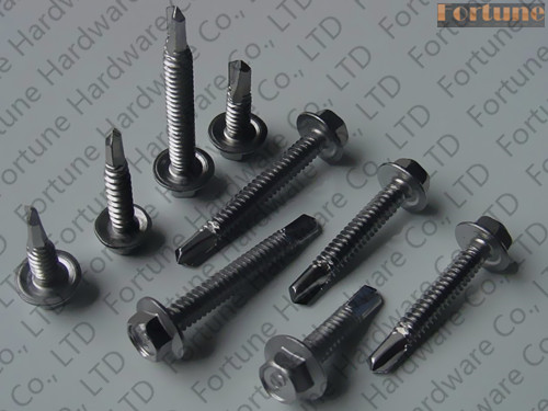 Stainless Steel Hex Flange Self Drilling Screw